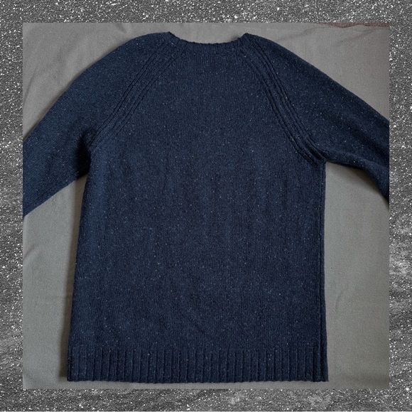 RAILS Blue Wool ALPACA Blend Crew Neck Sweater - Picture 3 of 4